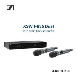 Mic Wireles Sennheiser Type XSW 1 835 DUAL