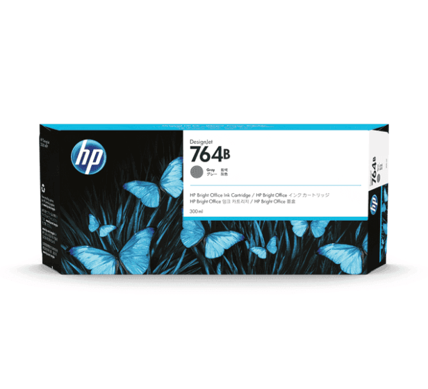 HP 764B 300ml Gray Ink Cartridge (3WX42A)