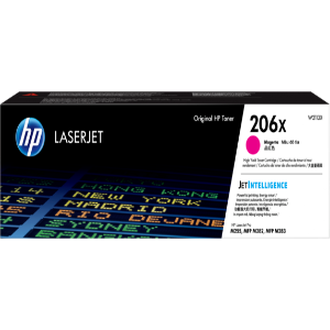 HP 206X High Yield Magenta Original LaserJet Toner Cartridge
