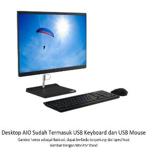 Desktop Lenovo AIO V50a 22IMB I510400T 8G 1TB W10H MTM.11FQA012ID