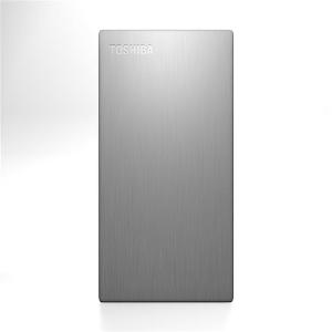 Toshiba Canvio Slim III Portable Hard Drive - 1TB Silver