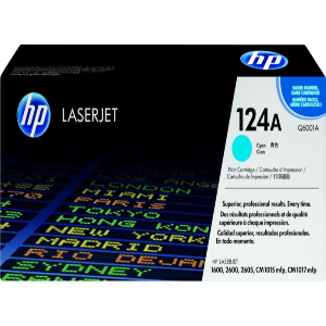 HP 124A Cyan Original LaserJet Toner Cartridge
