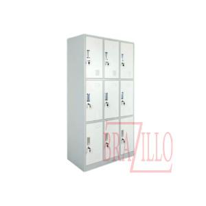 BRAZILLO LOCKER BESI 9 PINTU IF11