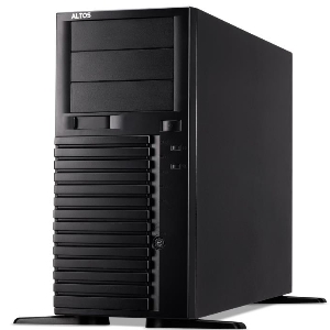 Altos Altos T310_F5 - Intel Xeon E2224, 8GB ECC DDR4, 1TB NL-SAS HDD, DVDRW, Fixed PSU, No OS