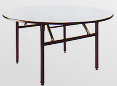 Meja Lipat Bulat ACERO UHE 12