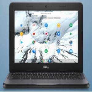 Dell Chromebook 3100 Edukasi Non Touch/Core:2/4GB/32GB/11.6inch/Chrome OS + Chrome Edu/3Y(Berfungsi Optimal Jika Ada Jaringan Internet)