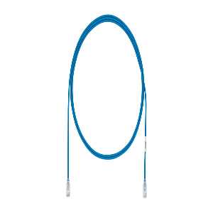 Kategori 6 UTP 28 AWG Kabel Patch, CM / LSZH, Biru, 3m. ( UTP28SP3MBU )