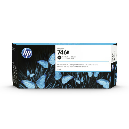 HP 746B 300ml Photo Black Ink Cartridge