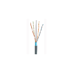 Kabel Tembaga, Cat 6A, 4-Pair, 23 AWG, F / UTP, LSZH, Biru, 1000ft / 305M Gulungan ( PFL6X04BU-CEG )