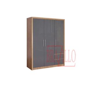 BRAZILLO LEMARI PAKAIAN 3 PINTU (SWING DOOR) LP160 SW