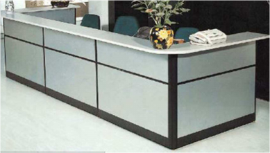 Meja Recepsionis ACERO USS 8