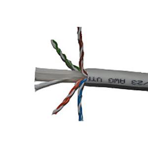 CAT. 6A (UTP), Cat6A 10G U/FTP 23AWG Low Smoke Zero Halogen (LSZH) Solid Cable - 305M/Roll - Yellow Colour  Verified Compliant With UL-listed