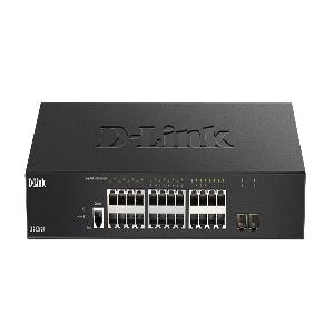 L2 Stackable Gigabit Managed Switches, 24 X 10/100/1000BASE-T Ports + 2 X 100/1000 Mbps GbE/SFP Ports Managed Access Switches, 8K Mac Address Table