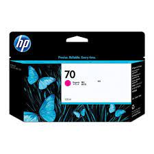 HP 70 Magenta 130 Ml Ink Cartridge HP DesignJet Printers.