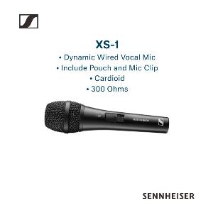 Mic Kabel Sennheiser Type XS-1