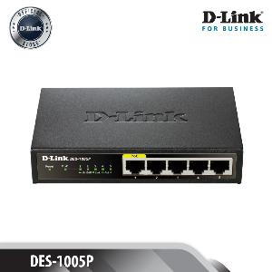 4 X Ports POE, 5-Port 10/100Mbps Unmanaged Switch With 4 X PoE Ports (PoE Budget Up To 100W)