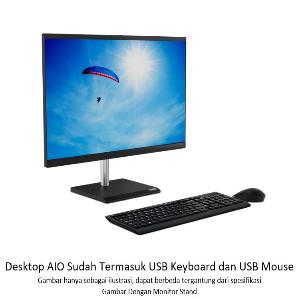 Desktop Lenovo AIO V50a 24IMB I510400T 8G 1TB W10H MTM.11FJA01RID