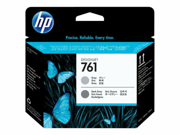 HP 761 Gray/Dark Gray DesignJet Printhead,CH647A
