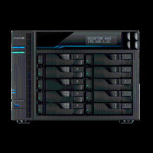 Asustor NAS 12-bay Rack 2U AS7112RDX/Rail