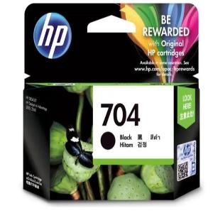HP 704 Black Ink Cartridge
