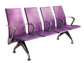 KURSI TUNGGU 4 SEATER V.104 - KD