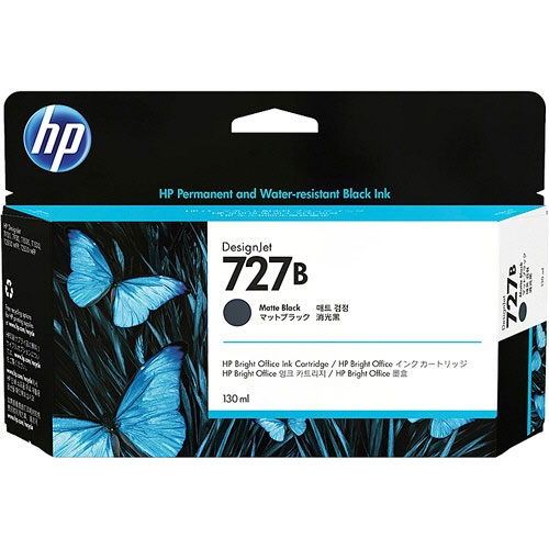 HP 727B 130-ml Matte Black DesignJet Ink Cartridge