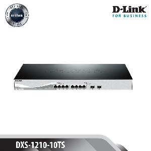 D-link 10 Gigabit Ethernet Web Smart Switches, 8-port UTP 10GBASE-T, 2-port 10G SFP+