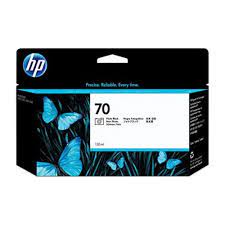HP 70 Light Gray 130 Ml Ink Cartridge HP DesignJet Printers.