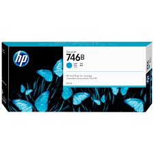 HP 746B 300ml Cyan Ink Cartridge