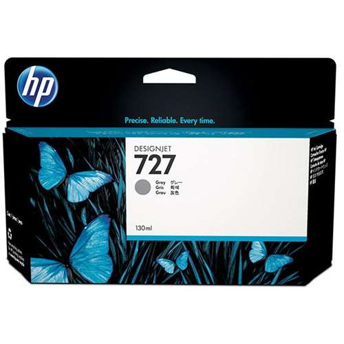 HP 727B 130-ml Gray DesignJet Ink Cartridge