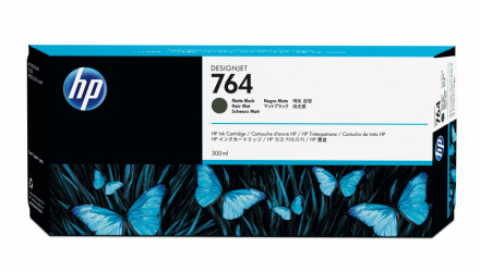 HP 764 300 Ml Matte Black - Designjet Ink Cartridge C1Q16A