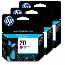 HP 711 3-pack 29-ml Magenta Designjet Ink Cartridge