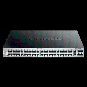 Gigabit  Layer 3 Stackable Managed Switches, 48 X 10/100/1000Base-T, 2 X 10GBase-T, 4 X 10G SFP+ Layer 3 Gigabit Stackable Managed Switch, MAC Address 16K, 6KV Surge Protection