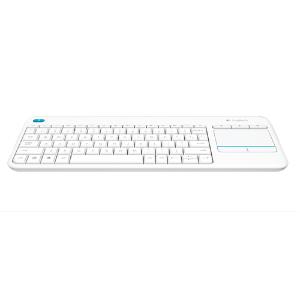 K 400 Plus Wireless Touch Keyboard - Putih