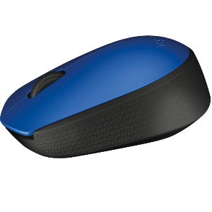 Logitech M 171 Wireless Mouse - Biru Hitam
