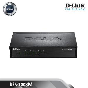 4 X Ports POE, 8-Port 10/100Mbps Unmanaged Switch With 4 X PoE Ports (PoE Budget Up To 100W)