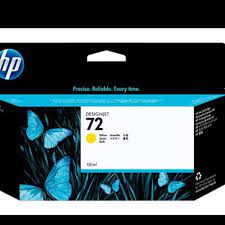 HP 72 130ml Yellow Ink Cartridge