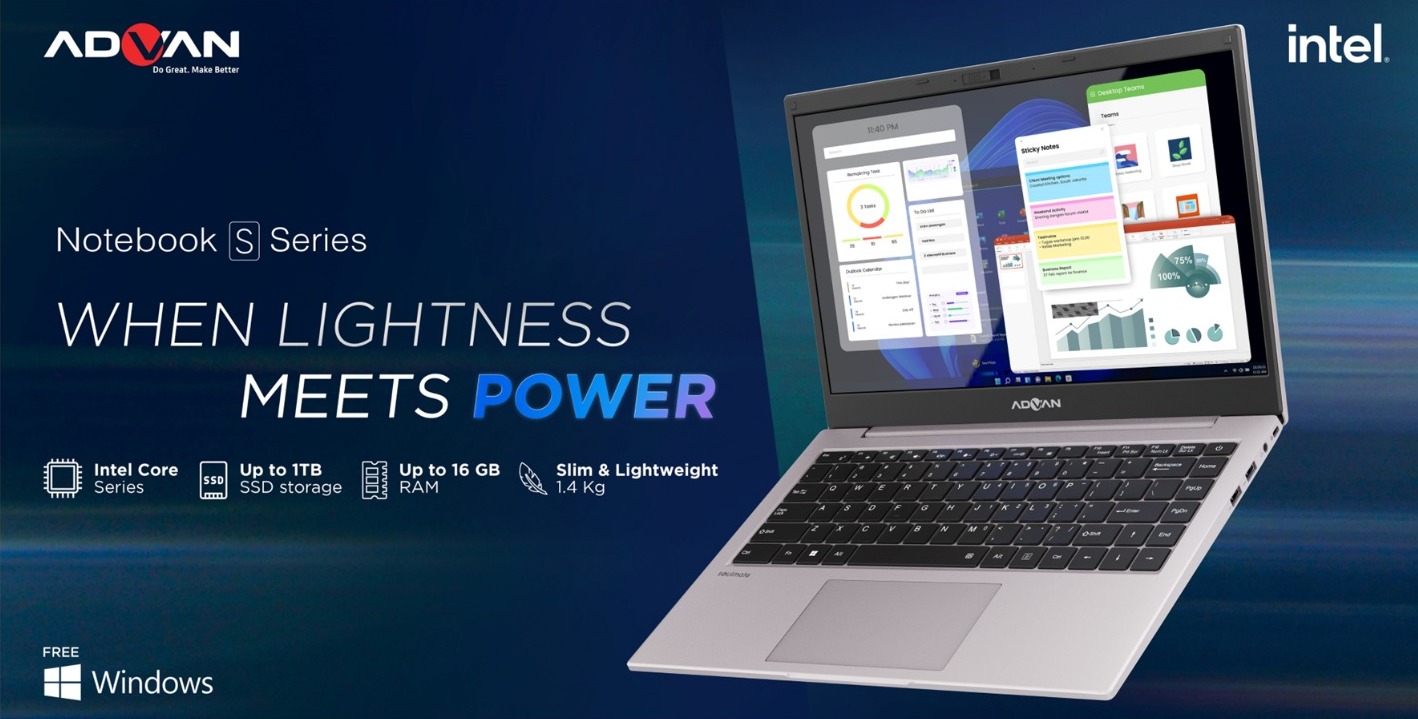 ADVAN LAPTOP S7-15S (GEN 12)