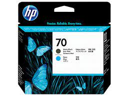HP 70 Matte Black And Cyan Printhead HP Designjet Printers