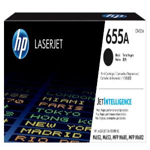 HP 655A Black Original LaserJet Toner Cartridge