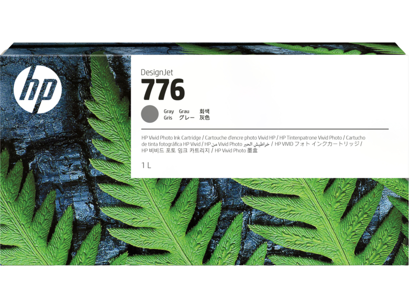 HP 776 1L Gray Ink Cartridge