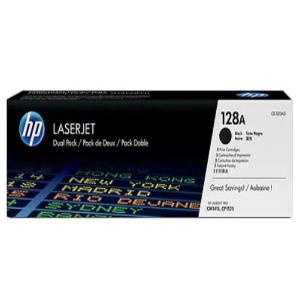 HP 128A Black Dual Pk LJ Toner Cartridge