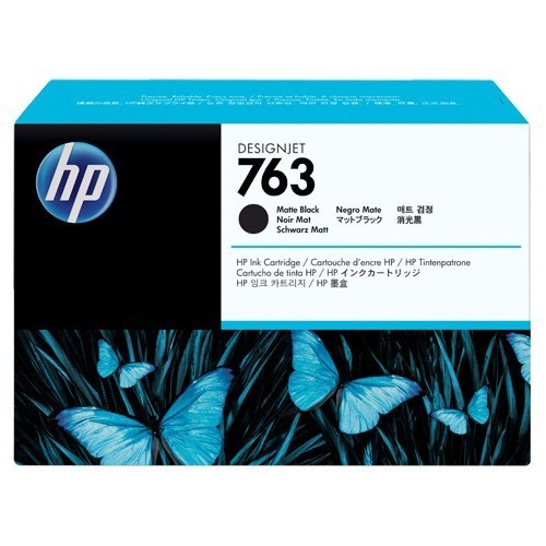 HP 763 775-ml Matte Black DesignJet Ink Cartridge CN072A