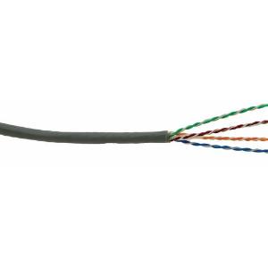D-link CAT. 6 (UTP), Cat6 UTP 23 AWG PVC Solid Cable - 305M/Roll - Grey Colour Verified Compliant With UL-listed ETL Verified