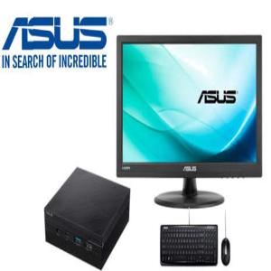 Mini PC PN62 - Intel Core I3 10110u - 4GB DDR4 - 256GB M.2 SSD - WIFI - BLUETOOTH - WINDOWS 10 HOME-  Monitor 19.5 - 3 TAHUN GARANSI