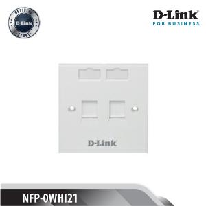 Face Plate, Face Plate - Dual (Keystone Jack,square) Faceplate Are Inbuilt With Shutters  Compatible With Standard Colored Keystone Jack Available In One, Two And Four Port Variants