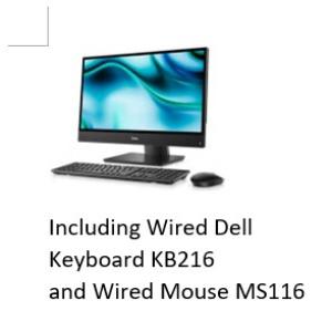 DELL Optiplex 3280 AIO/i3/4GB/1TB/Win10/21.5/NT/3Y